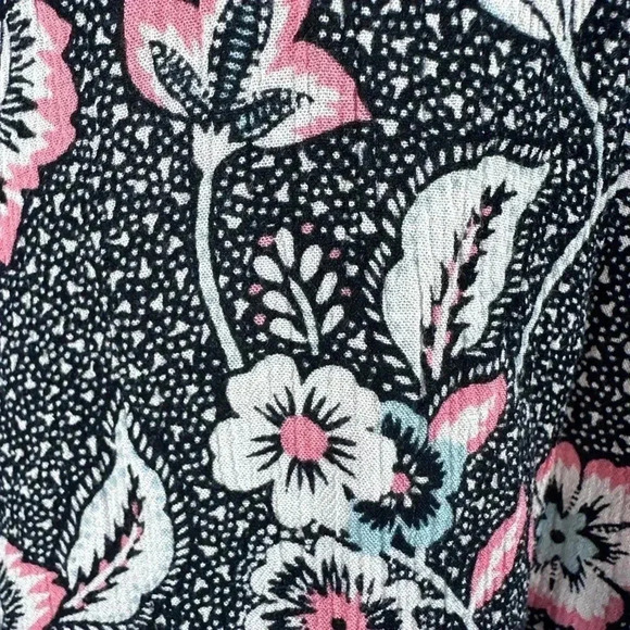 J. Jill paisley and floral print button front top size 1X - Picture 8 of 10